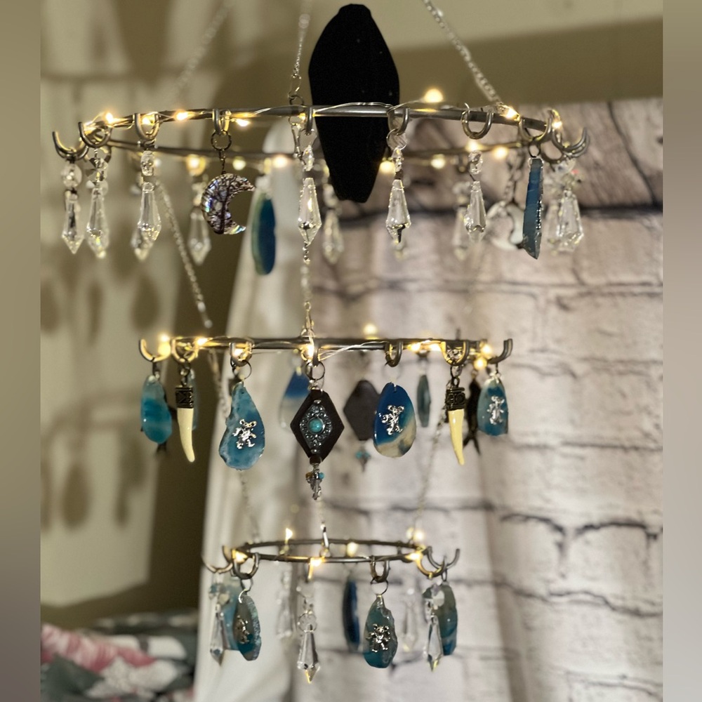 Grateful Dead themed Chandelier “Picasso Moon”